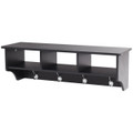Wall-Mounted Wooden Hanging Coat Rack Organizer product image