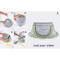 Zone Tech® Portable Baby Camping Bed With Mosquito Net product image