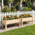 Wooden Raised Garden Bed (1- to 2-Pack) product image