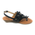 Victoria K Wedge Perforated Front Sandals product image