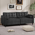 3-Seater 84.2” Mid-Century Sofa Couch with Pillows product image