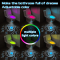 Motion Sensor Toilet Night Light (1- or 2-Pack) product image