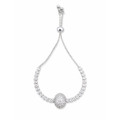 Elegant Pavé Diamond Adjustable Bracelet product image