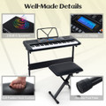 61 Key Portable Electronic Keyboard product image