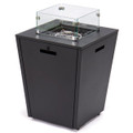 37,000 BTU Propane Steel Fire Pit Table with Wind Guard product image