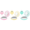 Lucky Cat Portable Personal Fan and Handheld Make Up Mirror product image