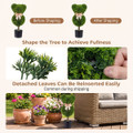 Bear Topiary Tree With or Without Pot (2-Pack) product image