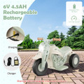 Kids' Electric Ride-on Bubble Motorcycle product image