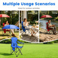 Portable Camping Chair with Sun Umbrella product image