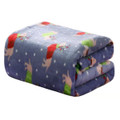Noble House Soft Fleece Winter Holiday Throw Blanket product image