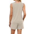 Women's Summer Casual Sleeveless Two Piece Outfit product image