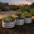 Round Galvanized Raised Garden Bed (1- or 2-Pack) product image