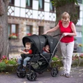 Foldable Twin Baby Double Stroller with Adjustable Backrest product image