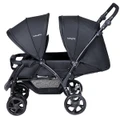 Foldable Twin Baby Double Stroller with Adjustable Backrest product image