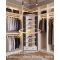 8 Tier Rotating Shoe Rack  product image