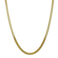 14K-Gold-Plated Flat Herringbone Chain product image