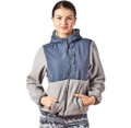 Women’s Two-Tone Full-Zip Fleece Jacket product image