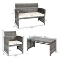Patio Rattan Furniture Set (8 Pieces) product image