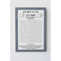 'Welcome to the Restroom' Art Print product image