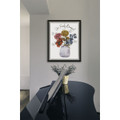 Personalized Family Flower Bouquet Print product image