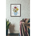 Personalized Family Flower Bouquet Print product image