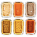 Elacra® 4-Ounce Glass Locking Storage Container (6-Pack) product image