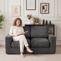 Corduroy Loveseat Floor Sofa  product image