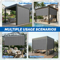 10' x 8' Patio Roller Shade product image