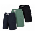 Men's Cotton Cargo Shorts With Drawstring (3-Pack) product image