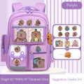Cute Capybara School Backpack product image
