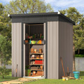 Small Outdoor Storage Tool Shed with Sliding Door  product image