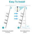 Floor-to-Ceiling Corner Shower Caddy  product image