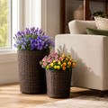 Tapered Rattan Planters (Set of 3) product image