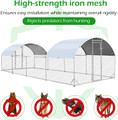 196 Sq.Ft Large Dome Walk-in Metal Chicken Cage product image