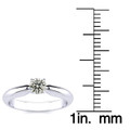 1/3 Carat Diamond Solitaire Engagement Ring in 1.4K product image