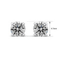 2 Carat Lab Created Diamond Earrings, VS Clarity In 14K Gold product image