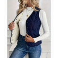 Women's V‑Neck Sleeveless Puffer Vest product image