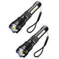 AXL Senter LED Tactical Flashlight with 7 Modes (2-Pack) product image
