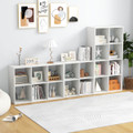 4-Cube Open Bookshelf with Anti-Tip Kits and Non-Slip Footpads product image