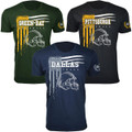 Men's Vintage USA Flag Football T-Shirt product image