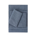 Kathy Ireland Heathered Jersey Knit Cotton Sheet Set (4 Pieces) product image