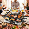 Electric BBQ Grill and Fondue Combo product image