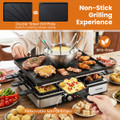 Electric BBQ Grill and Fondue Combo product image
