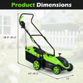 Corded Electric Push Lawn Mower  product image