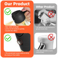 2 In 1 Glass Oil Dispenser Bottle product image