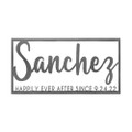 Personalized Family Name Metal Wall Decor product image