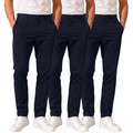 Men's Super Stretch Slim Fit Everyday Chino Pants (3-Pack) product image
