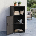 Outdoor PE Wicker Storage Cabinet product image