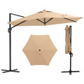 9FT Cantilever Patio Umbrella with 2-Section Design product image