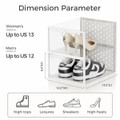 Pinkpum Shoe Storage Boxes (15-Pack) product image